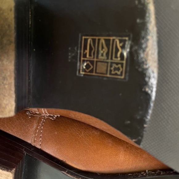 TORY BURCH Cognac Boots Size 7 - Picture 6 of 10